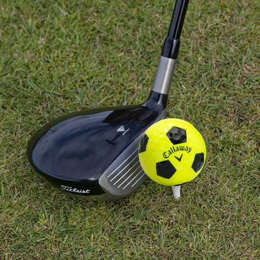 Used Callaway Chrome Soft Truvis Yellow Golf Balls - 1 Dozen