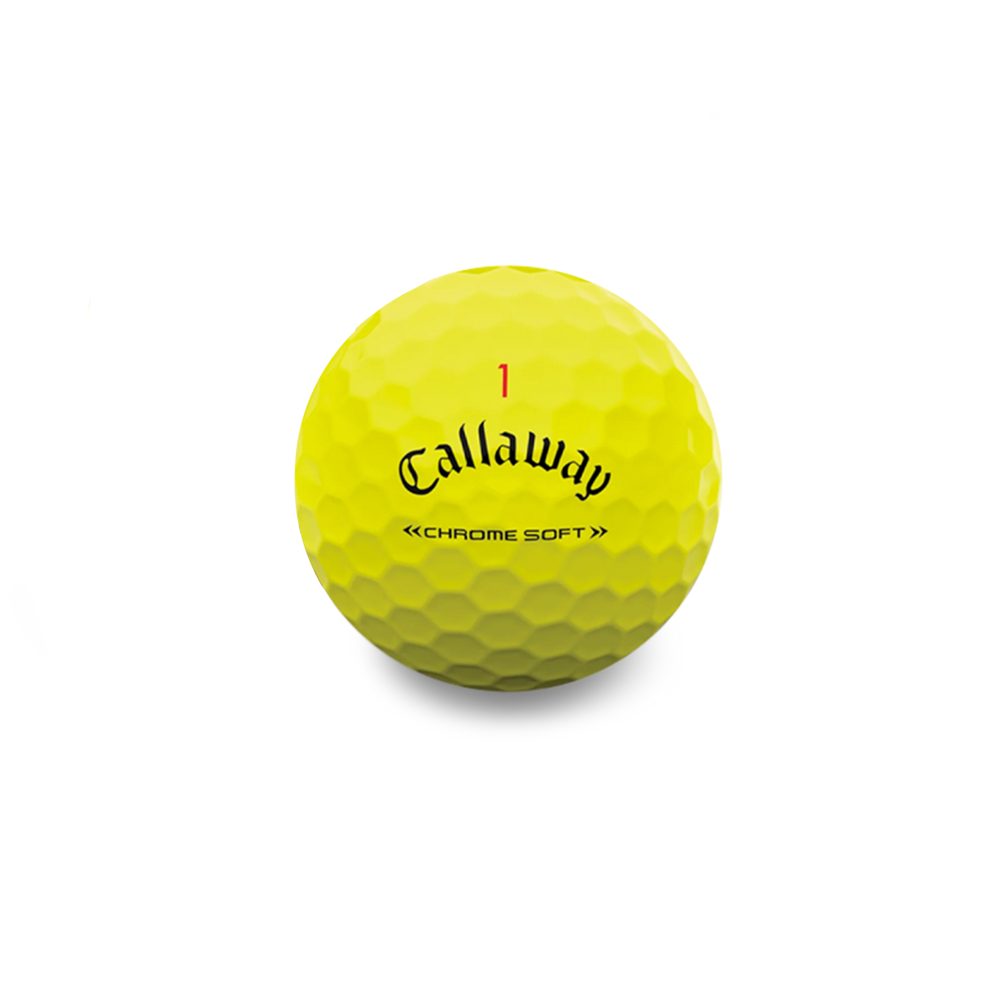 Used Callaway Chromesoft Triple Track Golf Balls - 1 Dozen