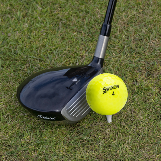 Used Srixon Soft Feel Yellow Golf Balls - 1 Dozen