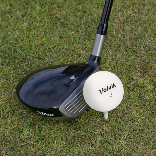 Used Volvik Vivid Golf Balls - 1 Dozen