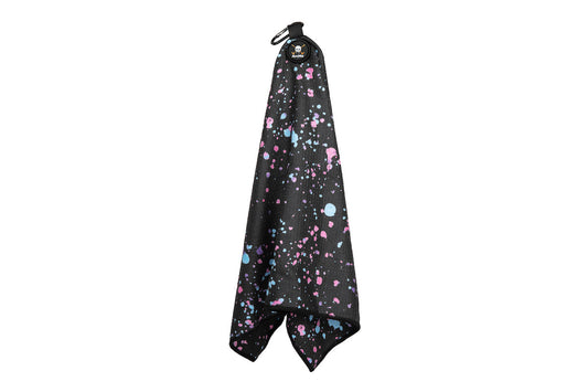 Paint Splatter Magnetic Golf Towel