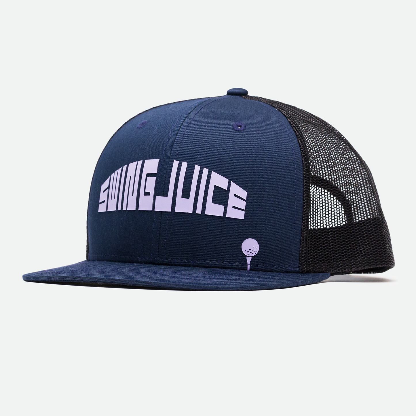 Golf 8-Bit Unisex Trucker Hat Navy O/S - Final Sale