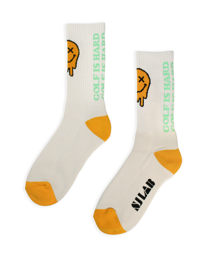 Golf Is Hard Men's Socks Ivory O/S