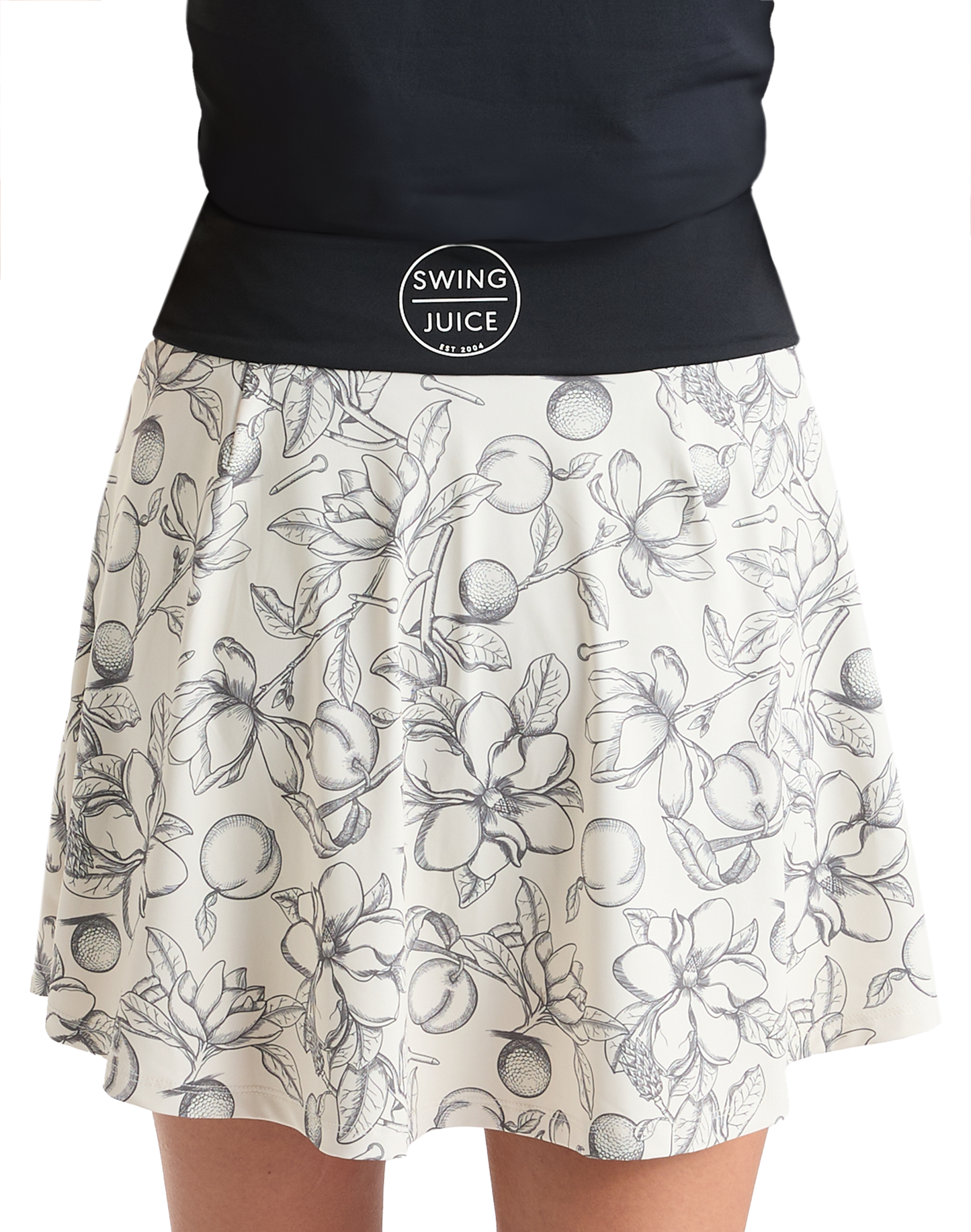 Golf Magnolia Toile Women's Skort