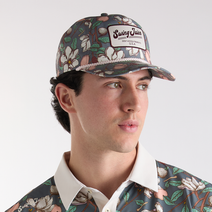 Golf Georgia On My Mind Unisex Rope Hat Dark Grey O/S