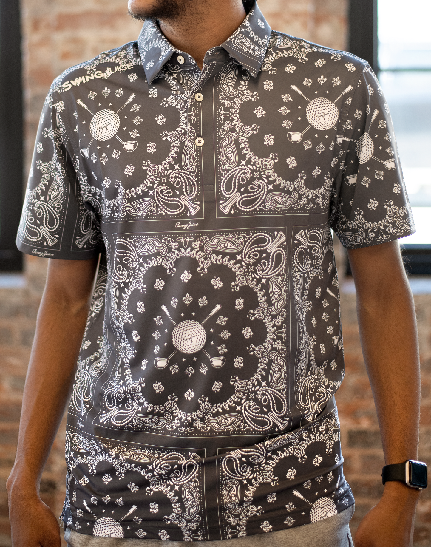 Golf Bandana Men's Polo