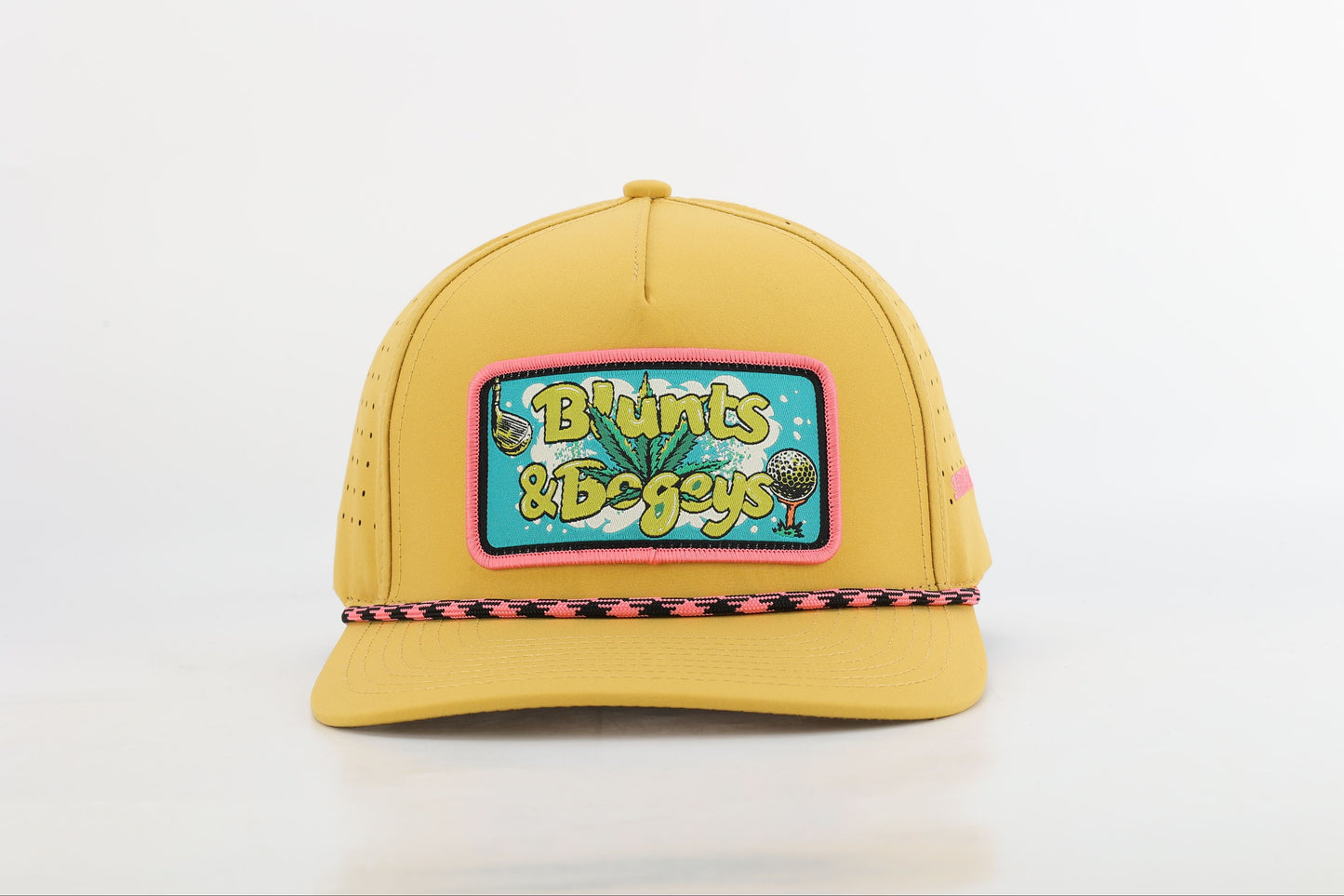 Electric Lettuce Mustard Patch Golf Hat