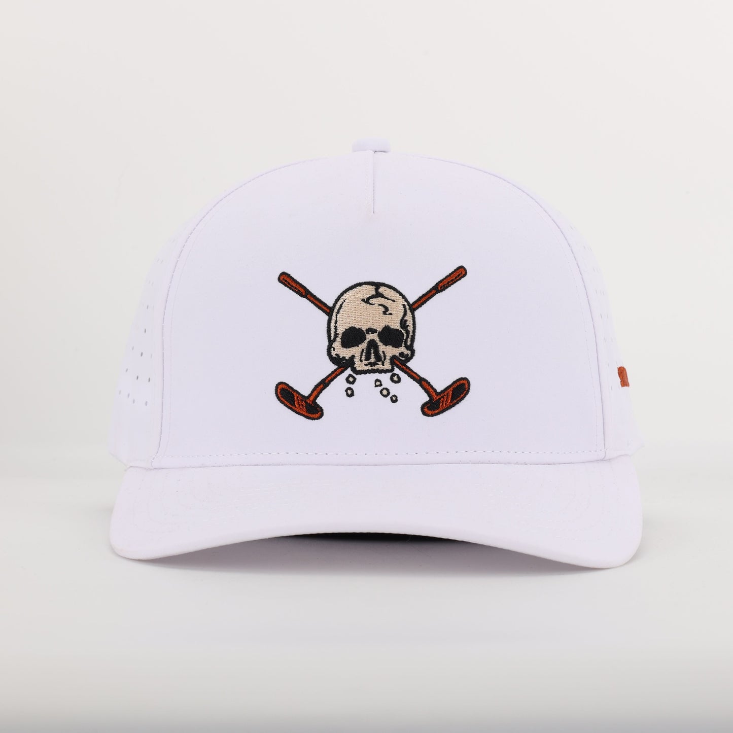 White Skull and Crossbones 2.0 Hat