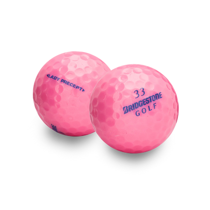 Used Bridgestone Lady Precept Pink - 1 Dozen