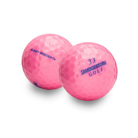 Used Bridgestone Lady Precept Pink - 1 Dozen