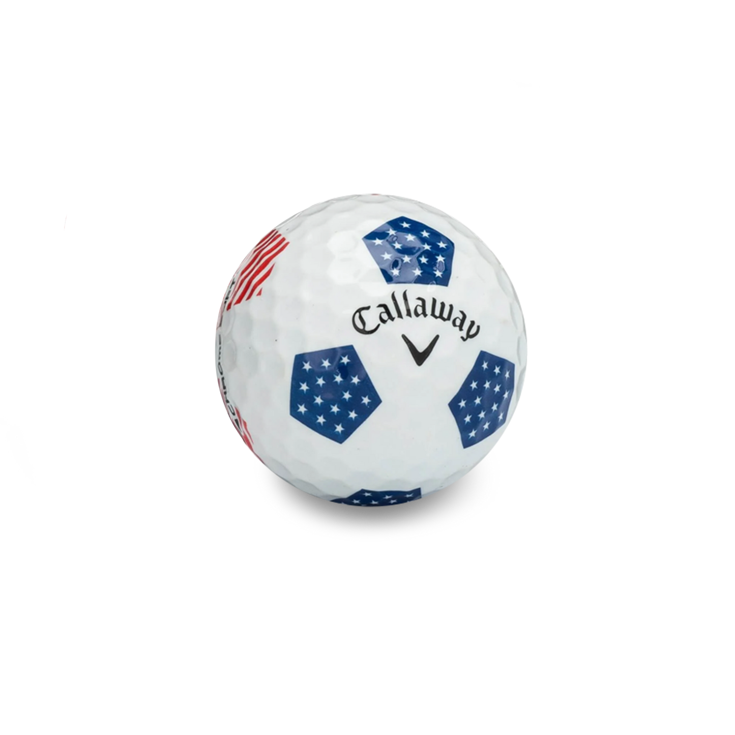 Used Callaway Chrome Soft Truvis Team USA Golf Balls - 1 Dozen