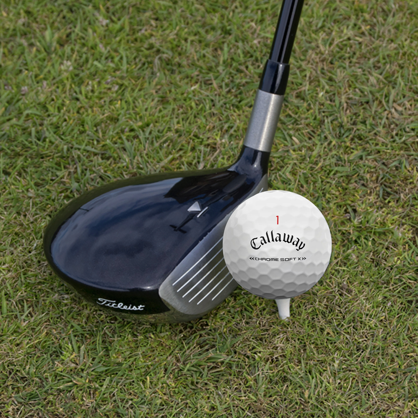 Used Callaway Chromesoft X Triple Track Golf Balls - 1 Dozen