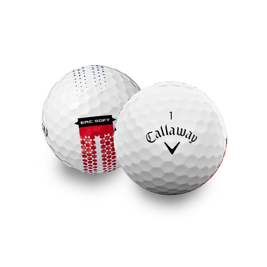 Used Callaway ERC Soft Fade Golf Balls - 1 Dozen