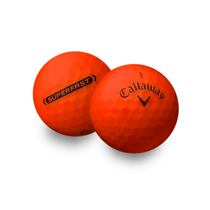 Used Callaway Superfast Golf Balls - 1 Dozen