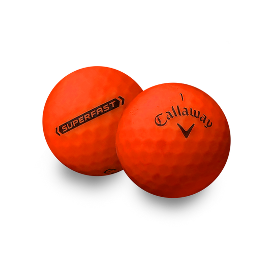 Used Callaway Superfast Golf Balls - 1 Dozen