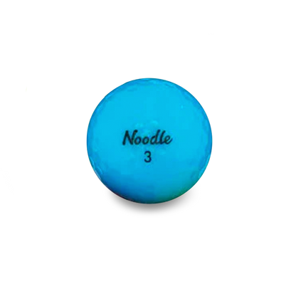 Used Maxfli Noodle Neon Color Mix Golf Balls - 1 Dozen