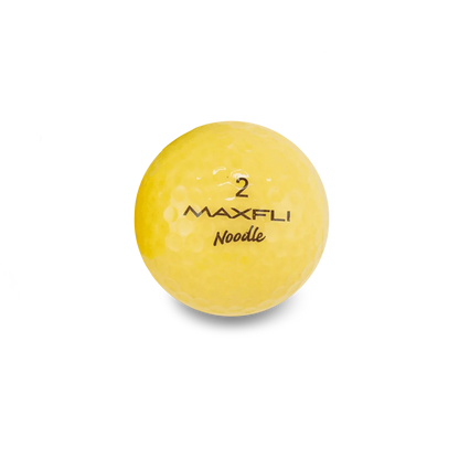 Used Maxfli Noodle Ice Color Mix Golf Balls - 1 Dozen