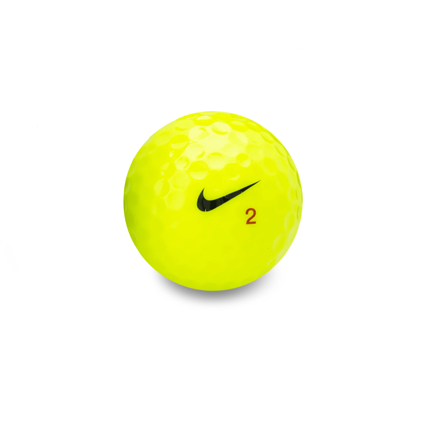 Used Nike RZN Black Yellow Golf Balls - 1 Dozen