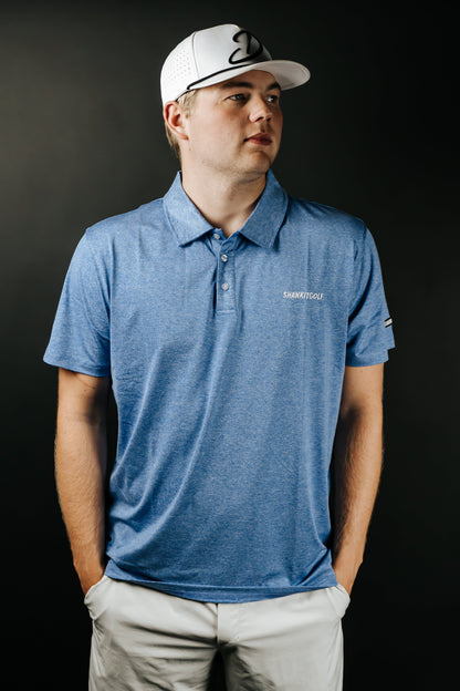 Blue Plain Jane Polo