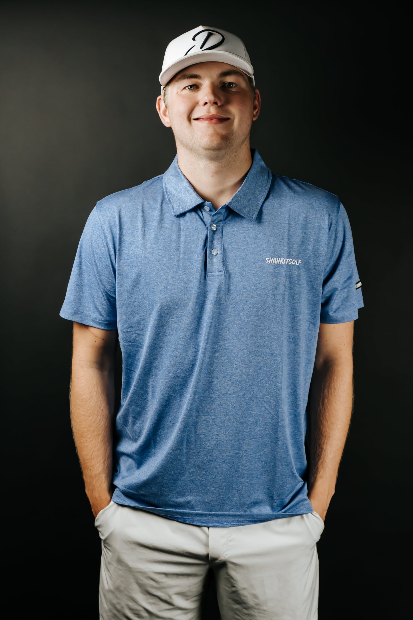 Blue Plain Jane Polo