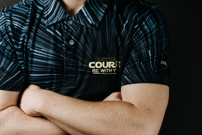 Light speed May The Course Be With You Polo