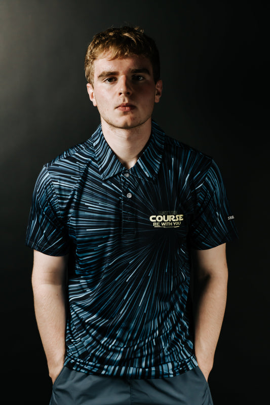 Light speed May The Course Be With You Polo