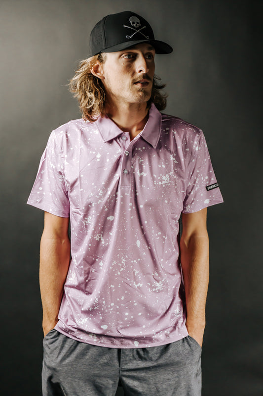 Purple Paint Polo