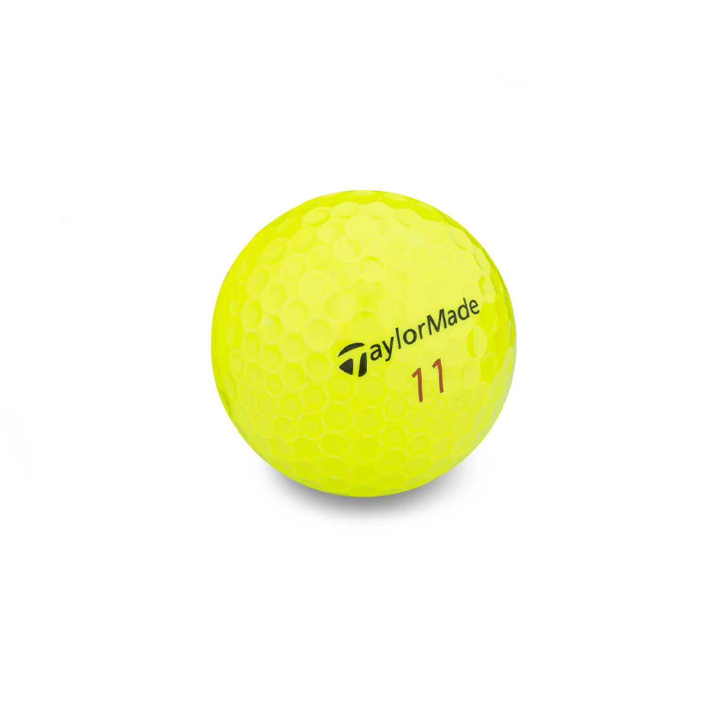 Used TaylorMade Project (a) Yellow Golf Balls - 1 Dozen