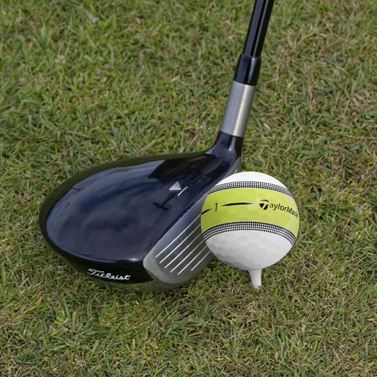 Used Taylormade Tour Response Stripe Golf Balls - 1 Dozen