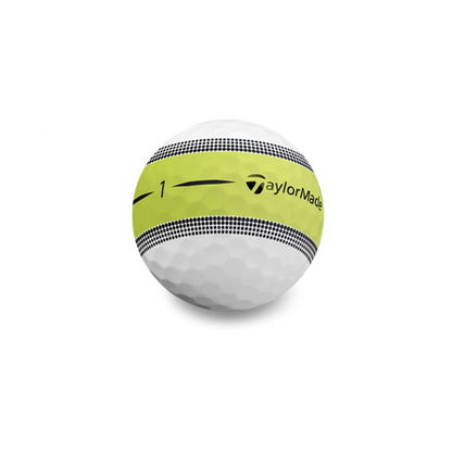 Used Taylormade Tour Response Stripe Golf Balls - 1 Dozen