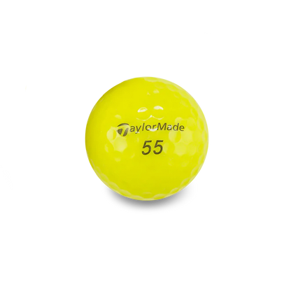 Used TaylorMade Yellow Mix Golf Balls - 1 Dozen