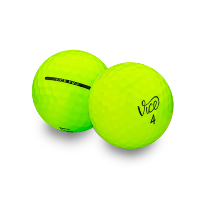 Used Vice Green Mix Golf Balls - 1 Dozen