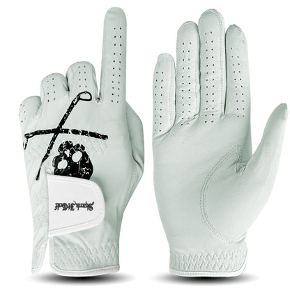 Skull Golf Glove