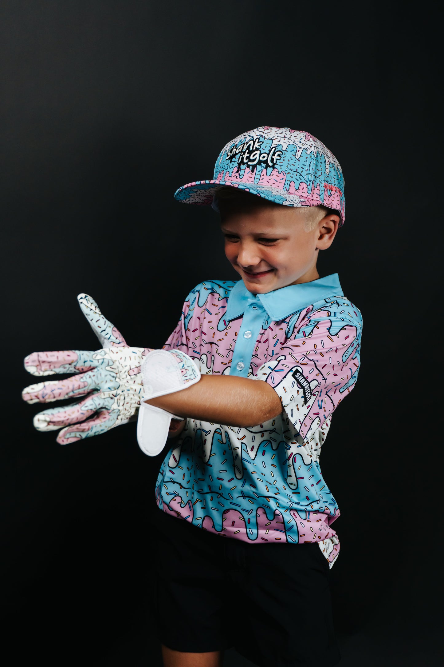 Youth Ice Cream Drip Polo