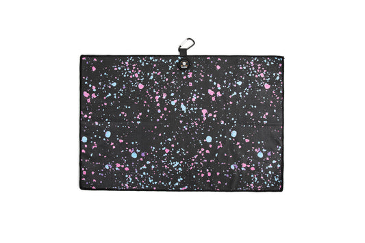 Paint Splatter Magnetic Golf Towel