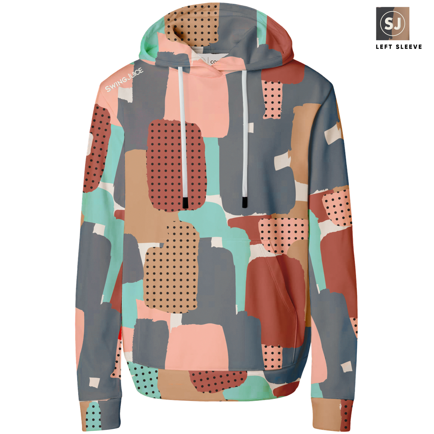 Golf Abstract Camo Men's Performance Hoodie - Final Sale