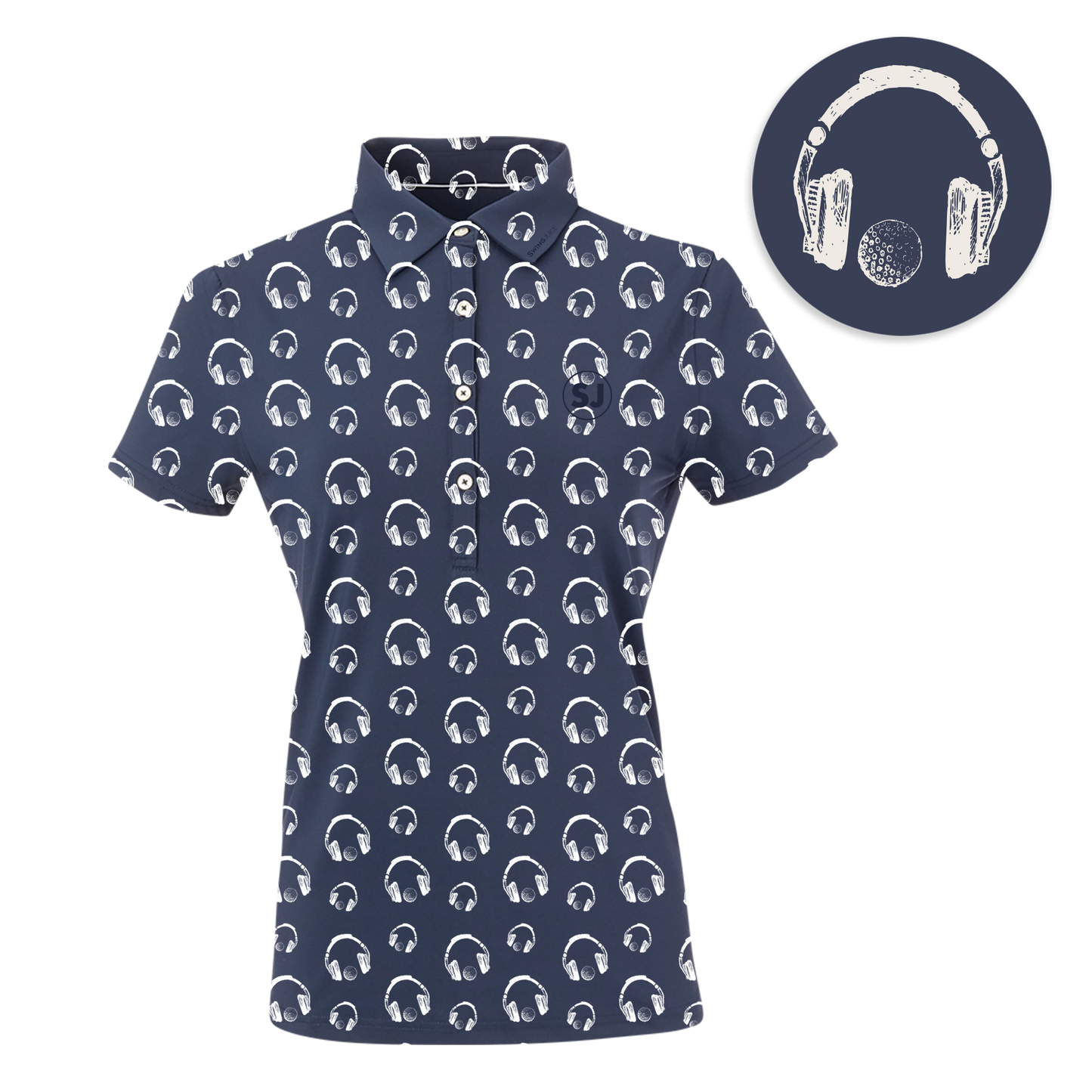 Golf & Hip Hop Women's Polo - Final Sale