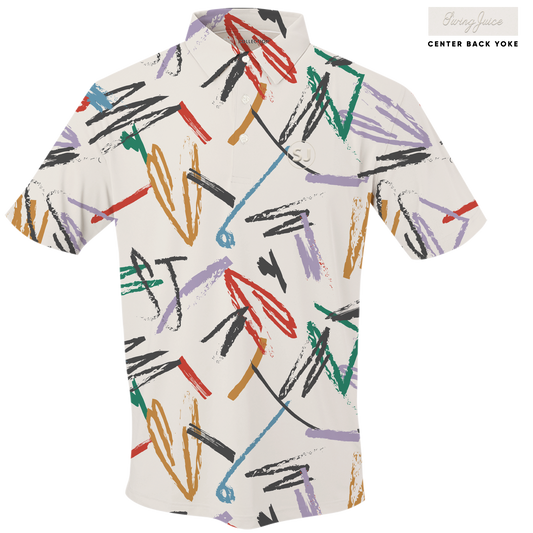 Golf Strokes Men's Polo - Final Sale