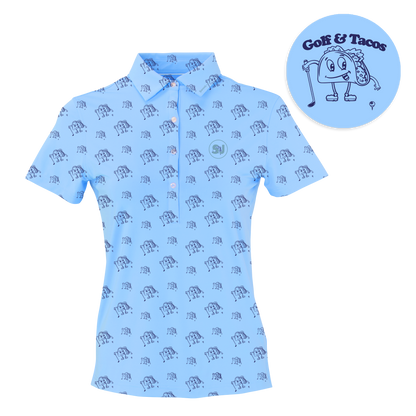 Golf & Tacos Women's Polo - Final Sale