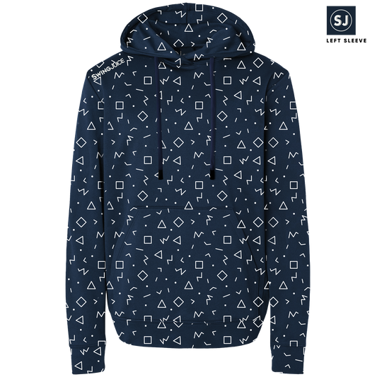 Golf Memphis Geometric Men's Performance Hoodie