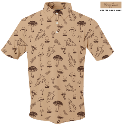 Golf Mushrooms Men's Polo - Final Sale