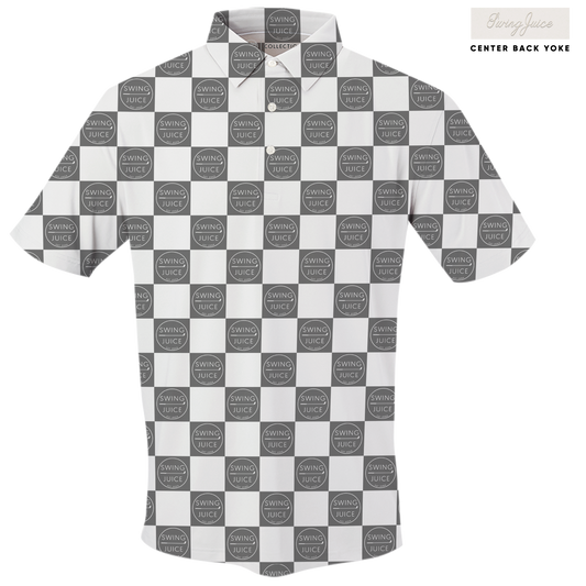 Golf SJ Checkerboard Men's Polo - Final Sale