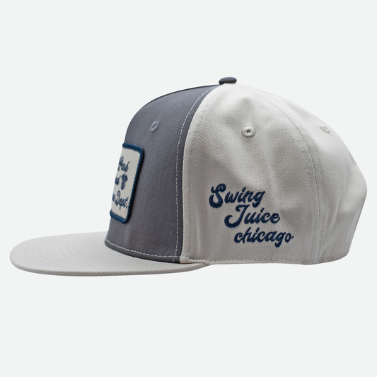 Golf Lincoln Park Muni Unisex Snapback Hat Charcoal/Khaki O/S - Final Sale